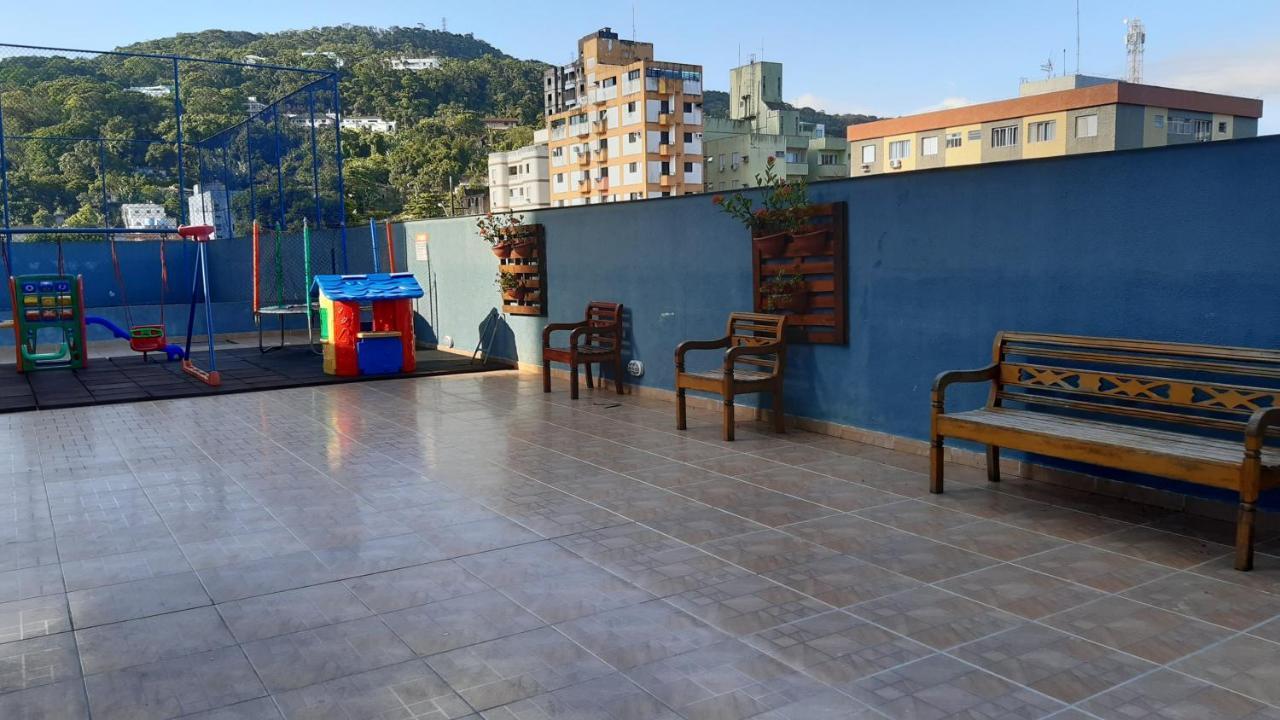 500M Da Praia, Predio Cm Piscina, 1Garagem, Wi-Fi 300 Mbps, Centro De Guaruja, Proximo A Praia E Comercio, Horarios Check-In E Check-Out Flexiveis, Churrasqueira, Leilighet Eksteriør bilde