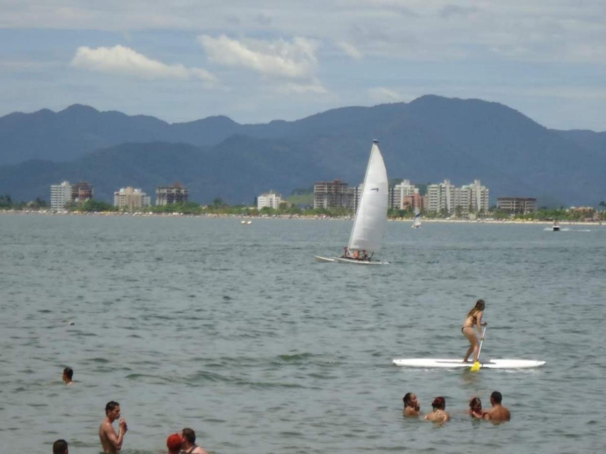 500M Da Praia, Predio Cm Piscina, 1Garagem, Wi-Fi 300 Mbps, Centro De Guaruja, Proximo A Praia E Comercio, Horarios Check-In E Check-Out Flexiveis, Churrasqueira, Leilighet Eksteriør bilde